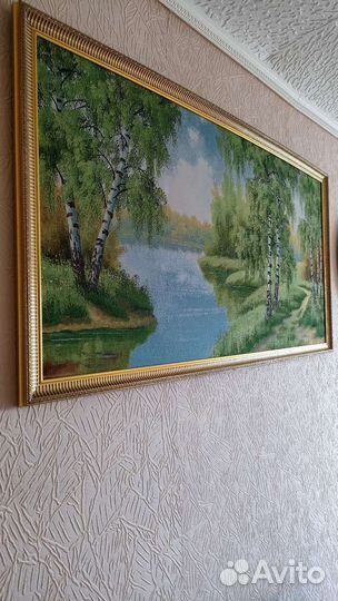 Картина из гобелена