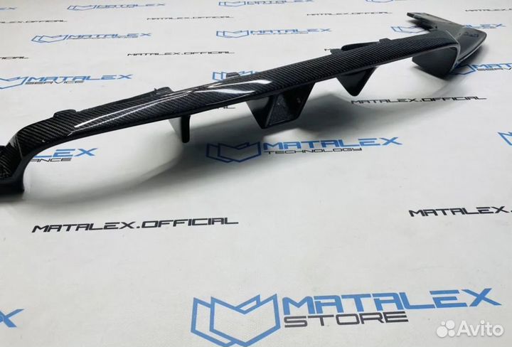Диффузор BMW F80 F82, Vorstainer, карбон со стопом