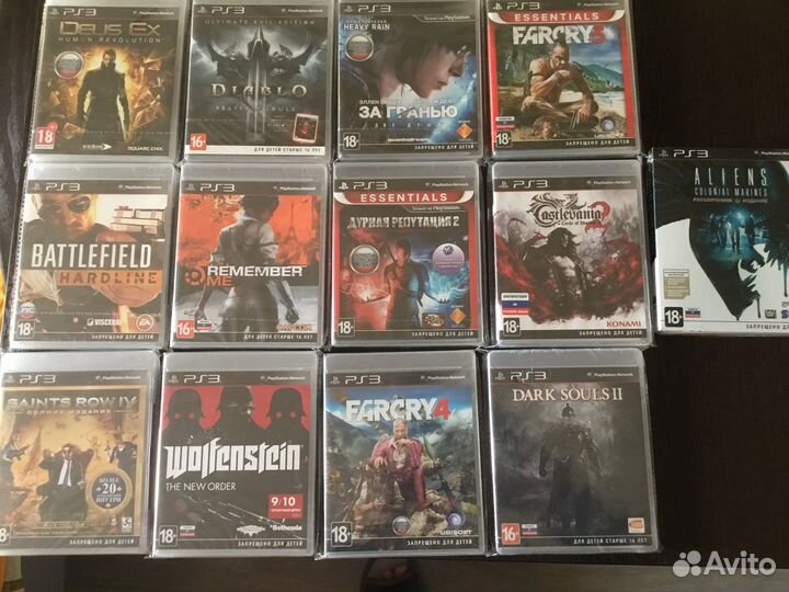 Новые, запечатанные силды PS3