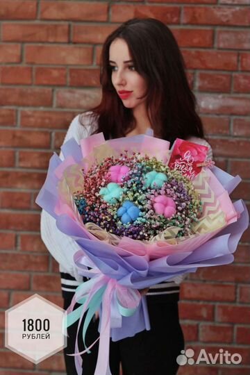 Гипсофила букет цветы, гипсофила в шляпной коробке