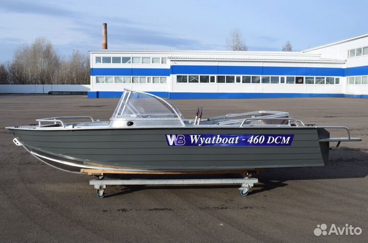 Новая лодка Wyatboat 460 DCM от производителя