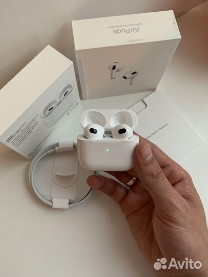 Беспроводные наушники apple airpods 3