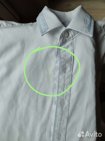 Рубашка для мальчика размер 10 рост 134-140