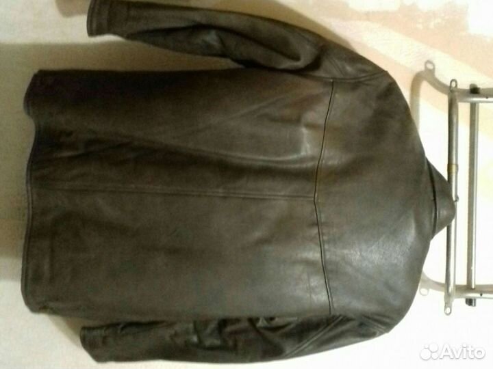 Кожаная куртка мужская