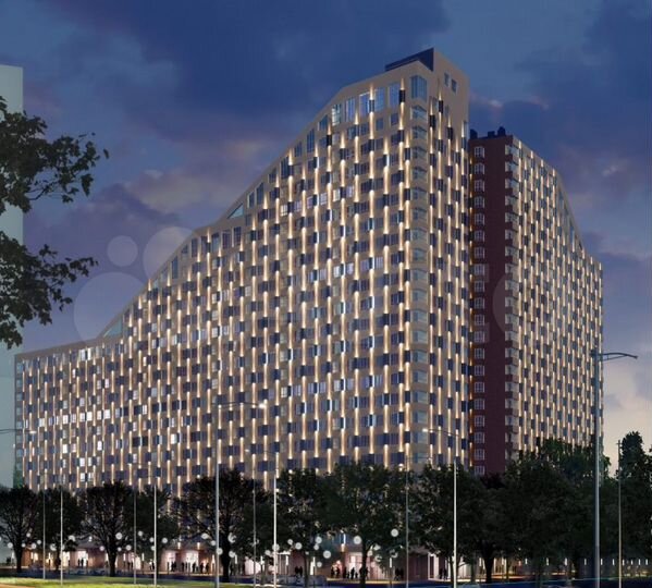 Квартира-студия, 26,9 м², 9/25 эт.