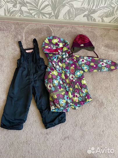 Большой пакет одежды для девочки