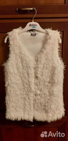 Детская жилетка для девочки, размер 152 см