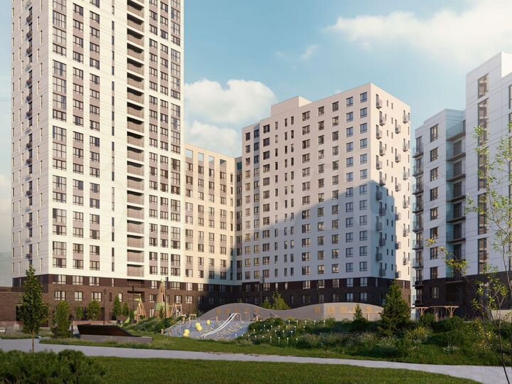 2-к. квартира, 66,6 м², 23/25 эт.