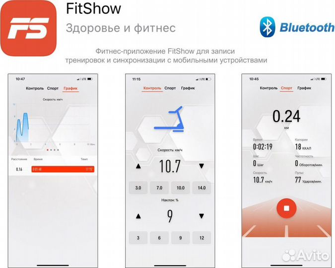 Беговая дорожка Unixfit MX-830L