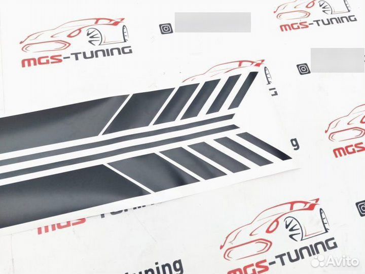 Наклейки AMG Edition на GLC-Class X253 черный мат