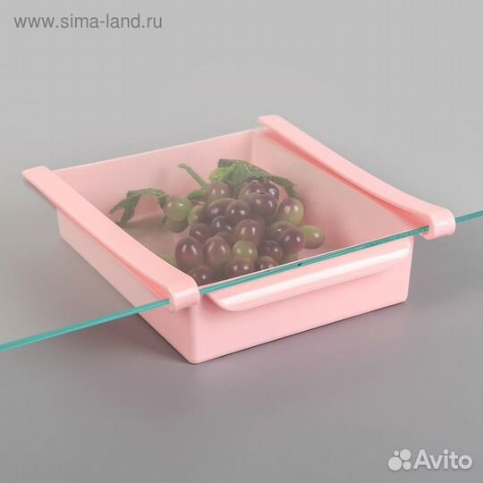 Полка подвесная в холодильник, 22207 см, цвет микс