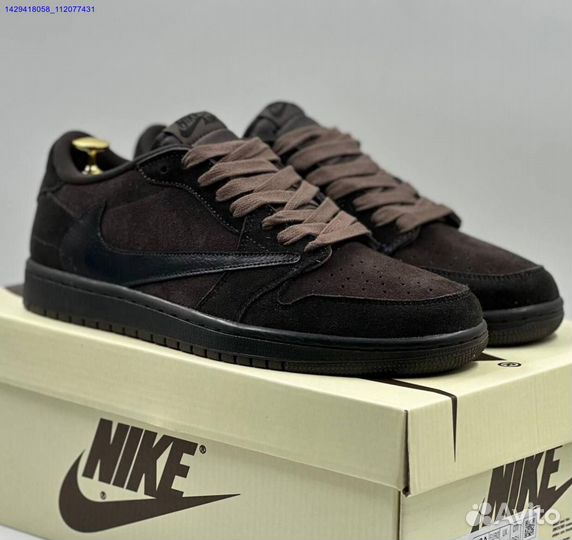 Nike Air Jordan 1 Low OG Velvet Brown (Арт.37989)