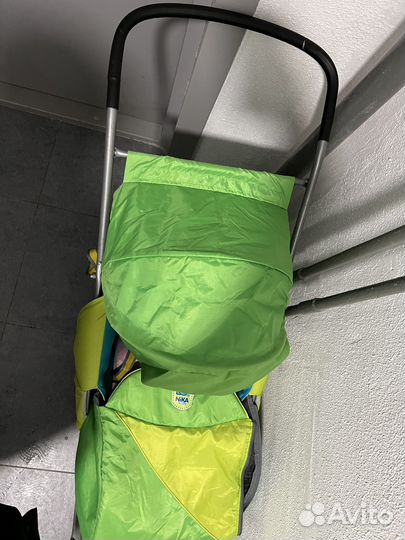 Детские санки коляска