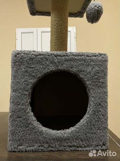 Домик для кошки с когтеточкой