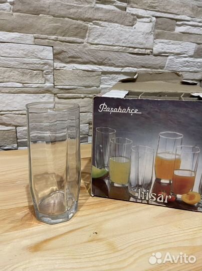 Набор стаканов hisar 6 шт. Турция