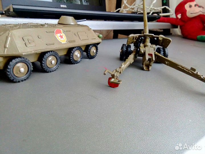 Модель бтр-60 пб, Противотанковая пушка 100мм