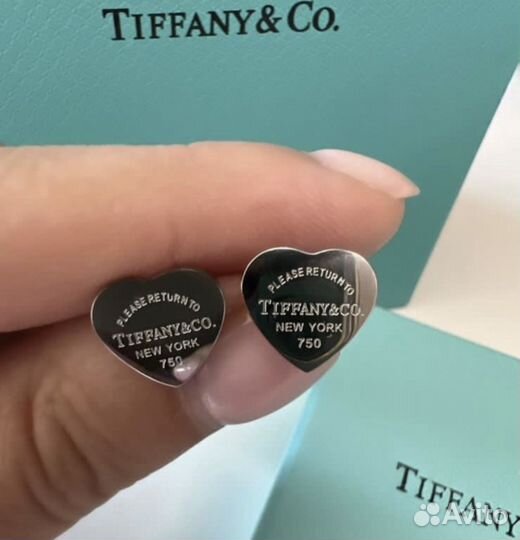 Tiffany серьги