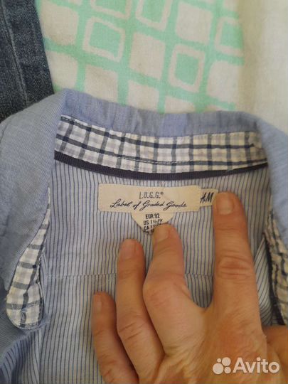 Джинсовая рубашка