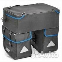 Новая двойная велосумка + чемодан XLC