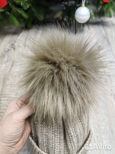 Комплект шапка и снуд женский новый