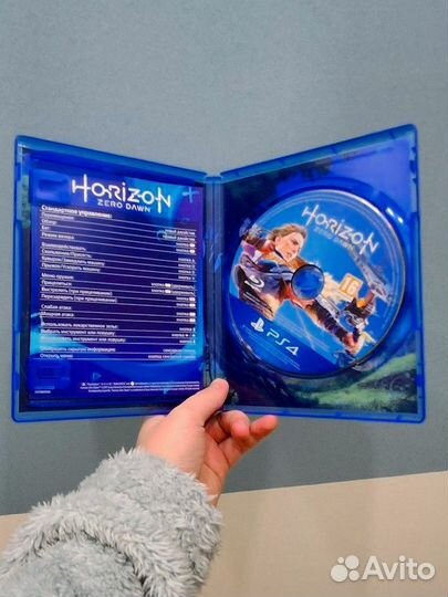 Диск horizon zero dawn ps4