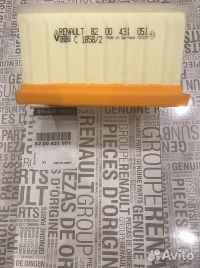 Воздушный фильтр Рено Ларгус Дастер Сандеро Степве