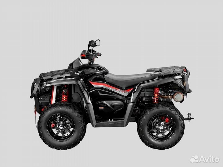 Квадроцикл Aodes Pathcross ATV650S EPS черный Витрина