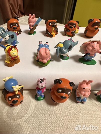 Игрушки из киндера 90х Ландрин