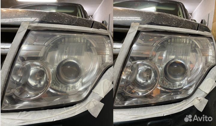 Полировка фар