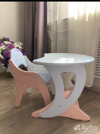 Детский стол и стул растущая парта