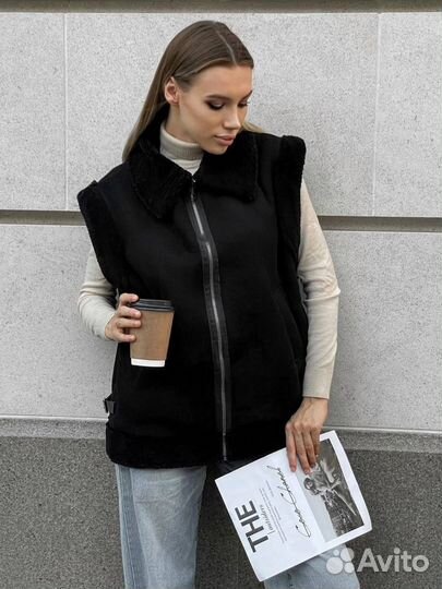 Жилетка женская утепленная