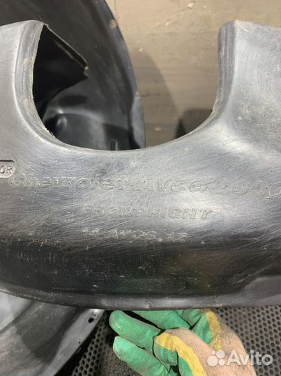 Передний подкрылок Авео T250 Aveo локер