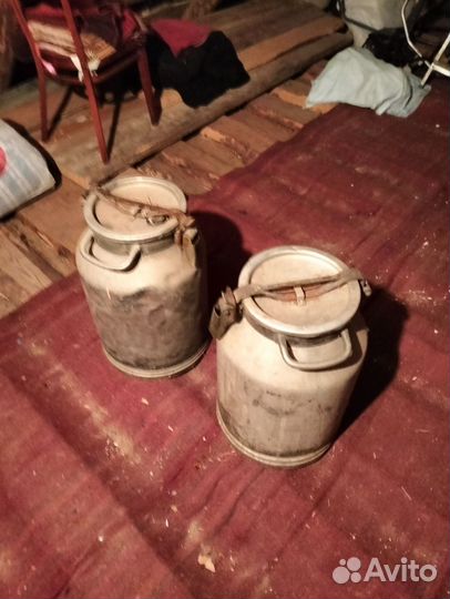 Фляга алюминиевая бу 40л