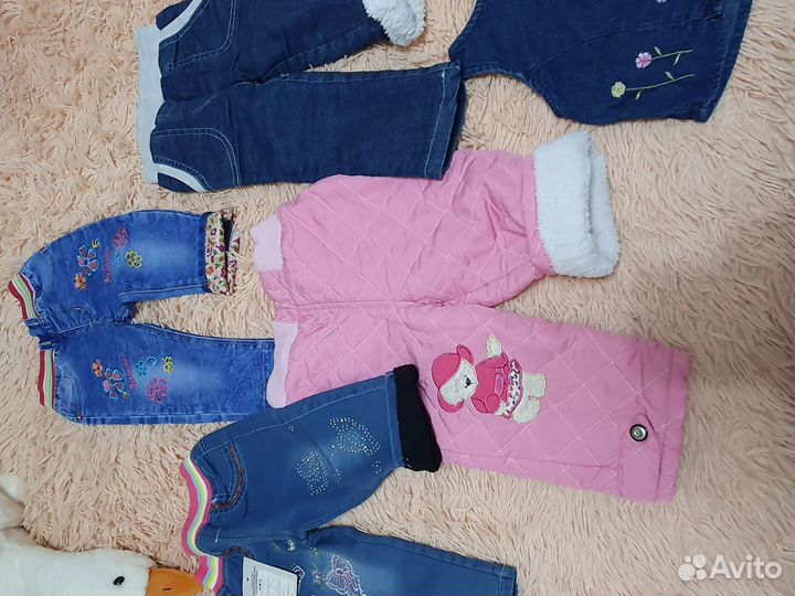Вещи пакетом на девочку 74 - 86