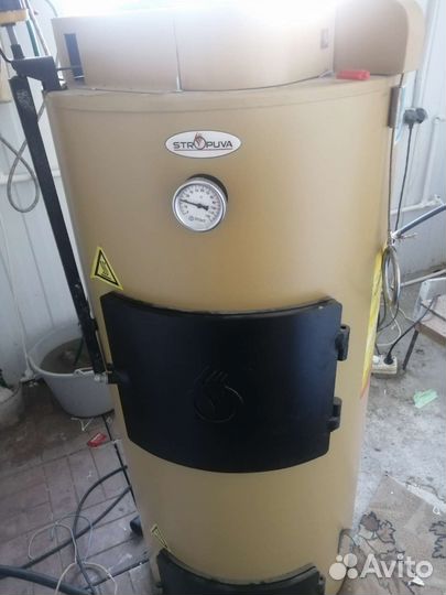 Твердотопливный котел длительного горения