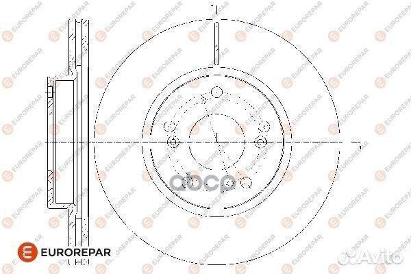 Диск тормозной honda accord VII (CL, CN) 2.0 (C
