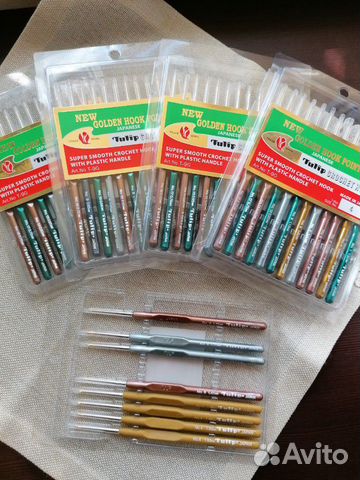 Набор крючков для вязания tulip (оригинал )