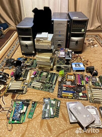 Системные блоки и запчасти для пк