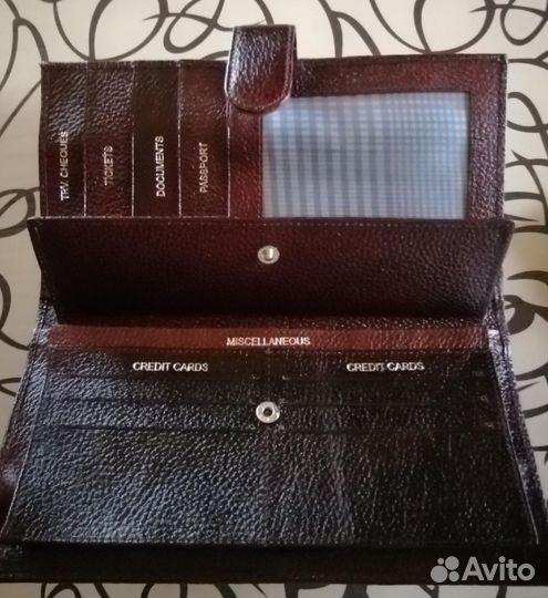 Портмоне кожаное для мужчин