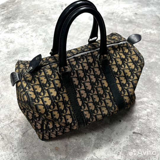 Cristian Dior Monogram Bag Vintage 80s