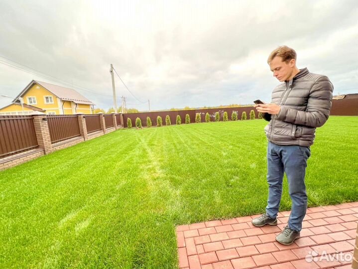 Рулонный газон для Вашего загородного дома
