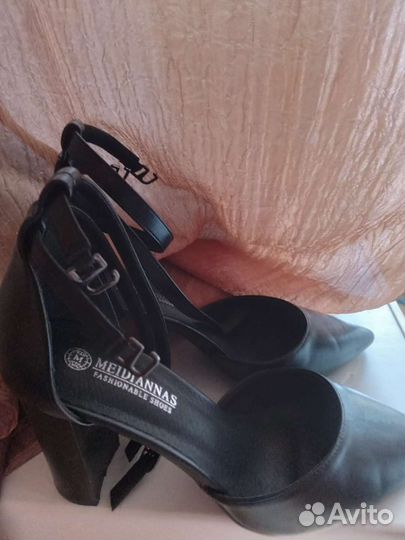 Туфли ботильоны 38