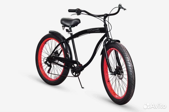 Велосипед Круизер OK-32702 26'' 7 скор. полуфэт