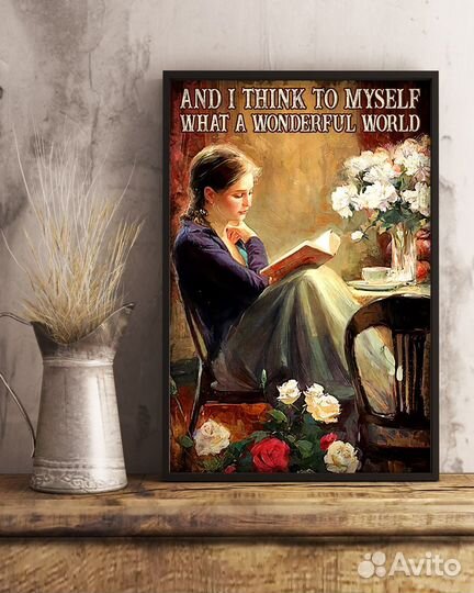 Постер #03-1051 Цветы, романтика, любовь