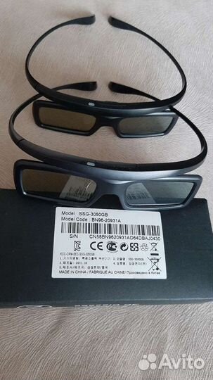 Очки 3d samsung, sony, panasonic