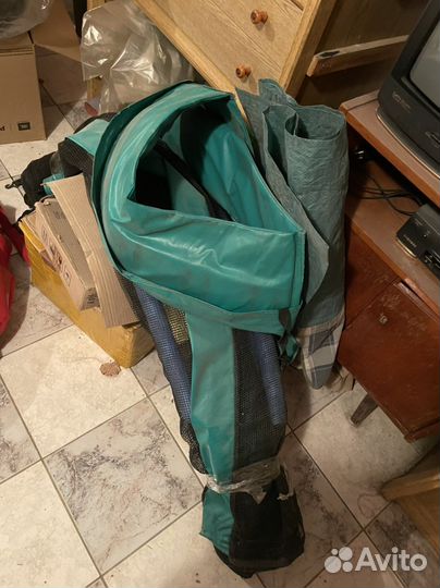 Батут с сеткой