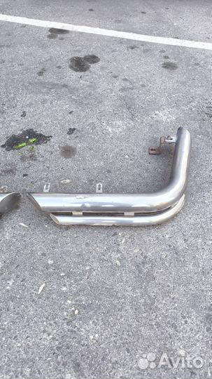 Защита заднего бампера lexus 570