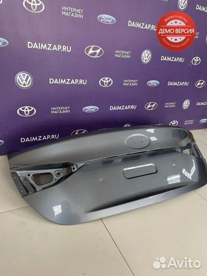 Крышка багажника Hyundai Solaris (2017-2022) серый