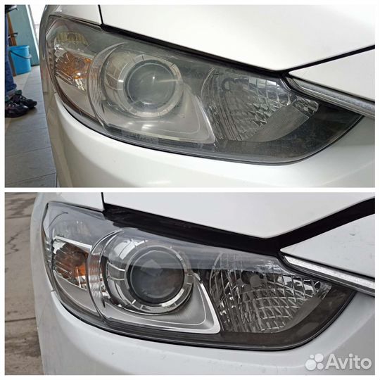 Полировка фар