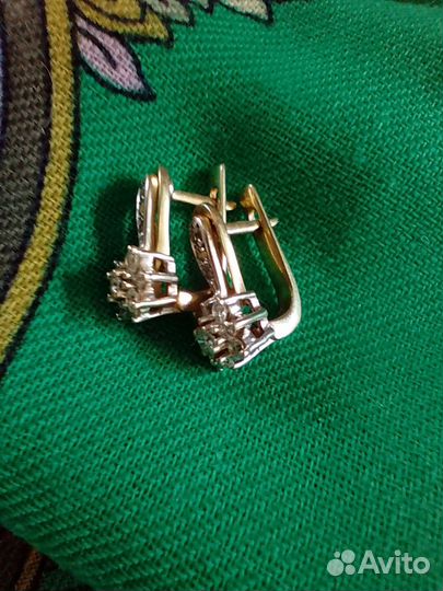 Серьги с бриллиантами